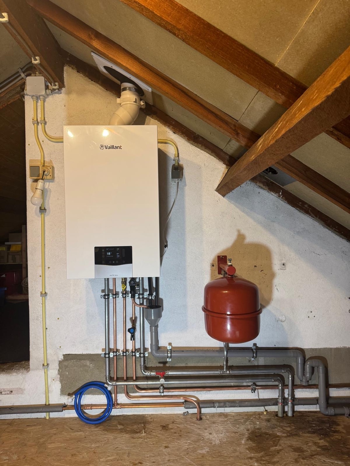 Nieuwe Vaillant ecoTEC plus installatie door Bert Gulpen