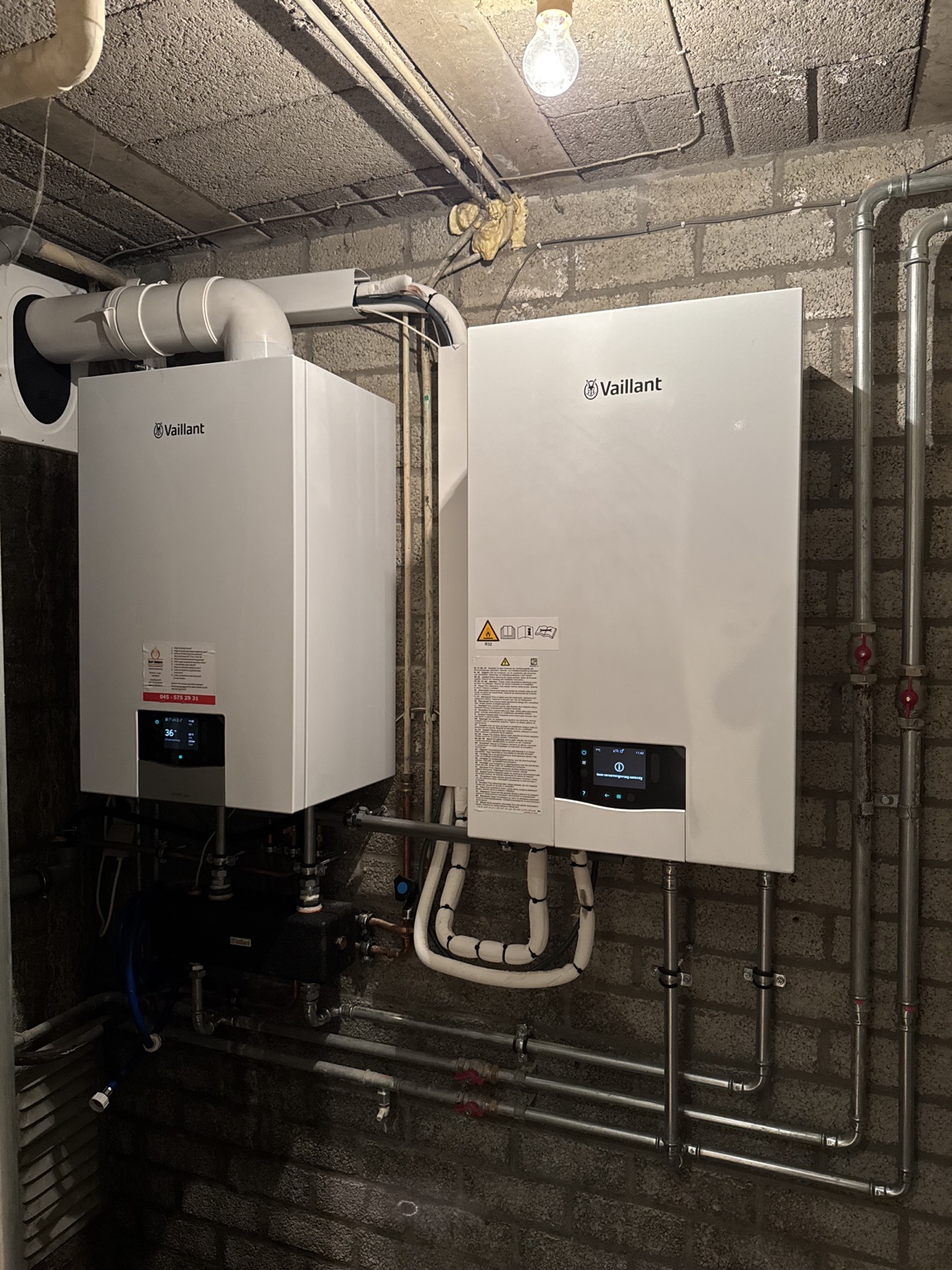 Hybride warmtepompinstallatie met Vaillant