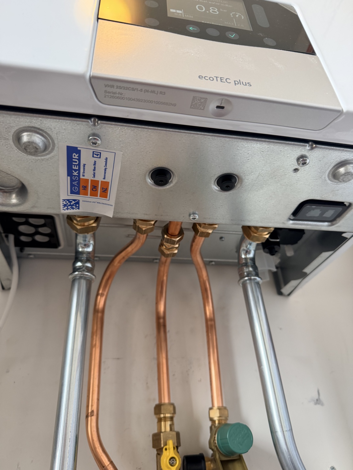 Vaillant ecoTEC plus installatie in Maastricht