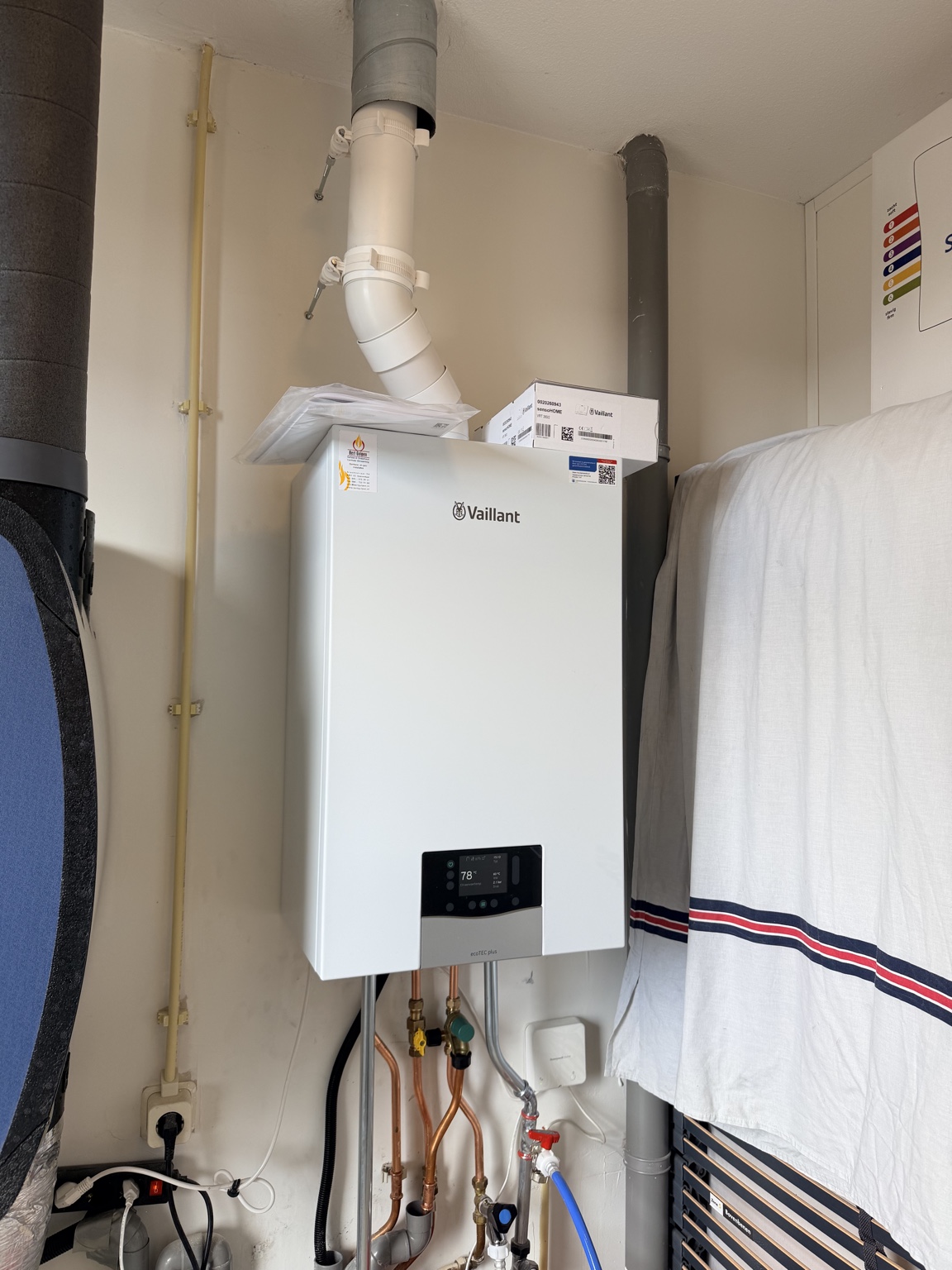 Vaillant ecoTEC plus installatie in Maastricht
